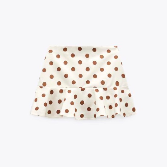 BRAND NEW Zara polka dot skirt - Picture 2 of 2